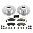 thumbnail image 3 of PowerStop Front Z23 Evolution Sport Carbon-Fiber Ceramic Brake Pad and Drilled & Slotted Rotor Kit Fits: Select Models K7303, 3 of 10