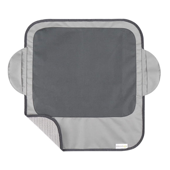 Funda protectora para silla elevadora Minnebaby, extra grande, gris