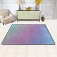thumbnail image 2 of SKYSONIC Colorful Anamorphism Bling Non-Slip Area Rug, Fantasy Galaxy Floor Carpet Comfort Floor Mats Decor for Indoor Front Porch Living Room Bedroom Kitchen, 36"x24", 2 of 5