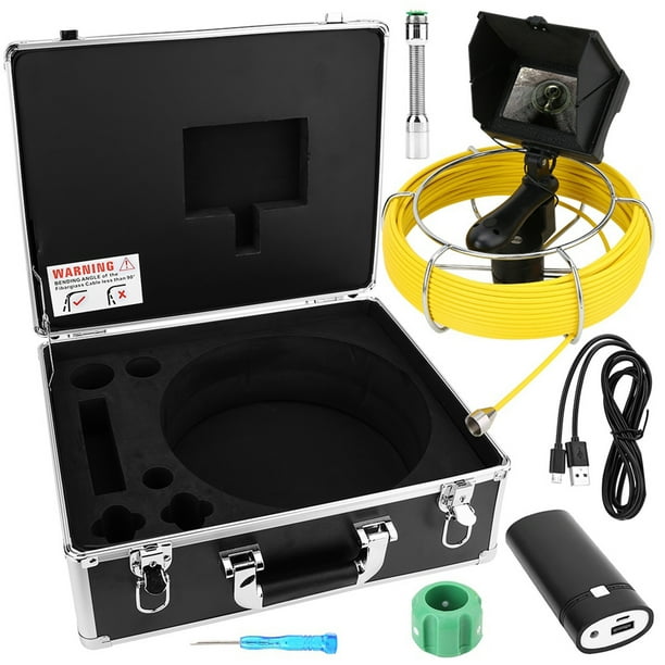 Pipeline Camera, Inspection Sewer Handheld Endoscope Drain Sewer ...