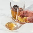 thumbnail image 5 of Viski Rolling Crystal Scotch Whiskey Glasses Drinking Glasses 12oz Set of 2, 5 of 9