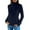 Blue, variant on Winterl Sweaters for Women Fall Outfits for Women 2025 Casual Slim Fit Solid Color Pullover Sweater Soft Comfortable Everyday Wear Turtleneck Long Sleeve Knit Top for Fall Winter Season