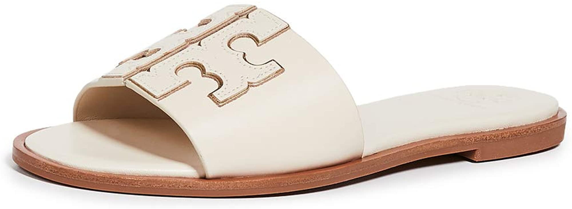 tory burch ines slide tan