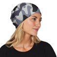 thumbnail image 2 of Camouflage Beanie Hat – Soft Stretchy Polyester Winter Cap, Warm Slouchy Style for Everyday Wear & Outdoor Activities, 2 of 5
