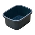 thumbnail image 3 of Baño de pie para pies de remojo, liviano, pedicura de remojo de pie, bañera de pies, bucle de pies para el pie de remo para el baño para el baño de azul oscuro s, 3 of 8