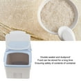 thumbnail image 4 of Rice Storage Container, Food Sorting Machine With Airtight Lids Double Sealed And Dustproof Rice Container Rice Storage Box For Kitchen Soybean, 4 of 8