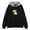 Black, variant on Oversized Hoodies for Women Winter Loose Fit Hooded Long Sleeve Rolled Off the Shoulder with Pocket Frog Print Leisure Polyester Sweatshirts Hoodies(Green,S)