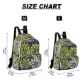 thumbnail image 2 of FORMRS Mini Backpack Purse for Women Quilted Travel Daypack Casual Shoulder Bag, Gray Floral, 2 of 7