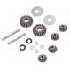 thumbnail image 5 of Equipo de Bisel Diferencial, Reemplazo Mejora la Fuerza Impulsora 18T 9T RC Bisel Gear Set para 1/7 RC CAR, 5 of 7