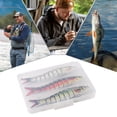 thumbnail image 3 of 3D Simulation Fish Hook Realistic Fish Shape Fishing Supplies for Fishing Enthusiasts (3 Pcak Set), 3 of 8