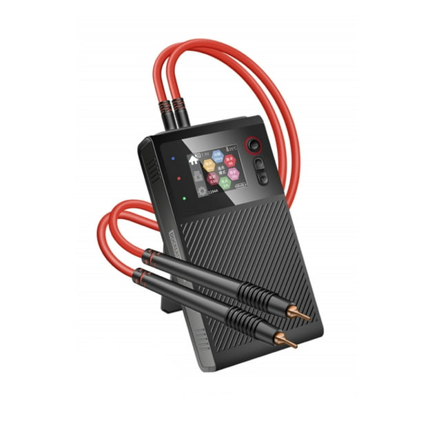 DOCREATE TK-10A Intelligent Portable Spot Welder with 1200A Max Current, 1.8" HD LCD, Double-Pulse Tech, Preheat & Main Pulse Control, Short-Circuit & Overheat Protection, USB Output, for Lithium