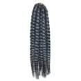 thumbnail image 1 of Extension de Cheveux Perruque 12 Pouces Tresses Africaines Blanc Gris, 1 of 2