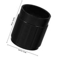 thumbnail image 2 of BESTYASH 10Ud Botón Potenciómetro Para Guitarra Negro Aluminio Duradero Control Volumen Precisión Fácil Instalación, 2 of 8