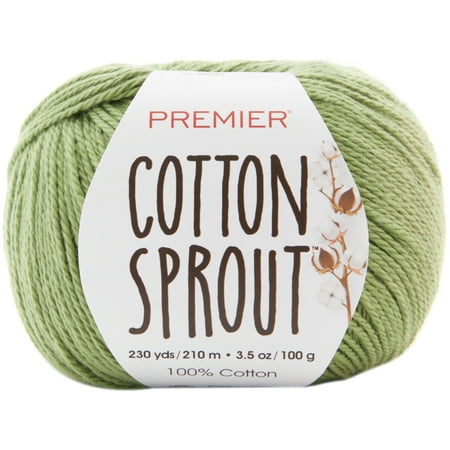 UPC: 0847652095813 | Premier Yarns Cotton Sprout Yarn-Leaf
