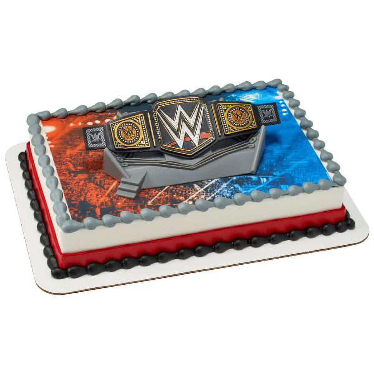Wwe birthday sale cake