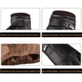 thumbnail image 3 of Men Leather Gloves Ulstar Touchscreen Winter Warm Texting Driving Gloves, 3 of 7