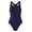 Blue, variant on Tween Swim Dress Red Girls 1 Piece Swimsuits Sleeveless Quick Dry Pool Party Summer Cute Swimsuits 11-12 Years