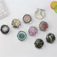 thumbnail image 2 of Portable Three-Grid Metal Pill Box & Jewelry Organizer with Folding Design for Easy Storage, 2 of 6