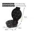 thumbnail image 4 of Portable Electric Donut Maker - Easy-to-Operate 7-Hole Machine Perfect for Breakfast ,Easy to Operate, 4 of 5