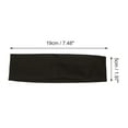 thumbnail image 4 of Unique Bargains Compression Headband Elastic Headband for Sport Brown 1 Pc, 4 of 6