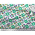 thumbnail image 3 of Soimoi Poly Georgette Fabric Aztec Geometric Print Fabric by Yard 52 Inch Wide, 3 of 3