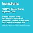 thumbnail image 3 of SKIPPY Creamy Peanut Butter Squeeze Pack, 7g Protein per Serving, Shelf-Stable, 6 oz Plastic Pouch, 3 of 8