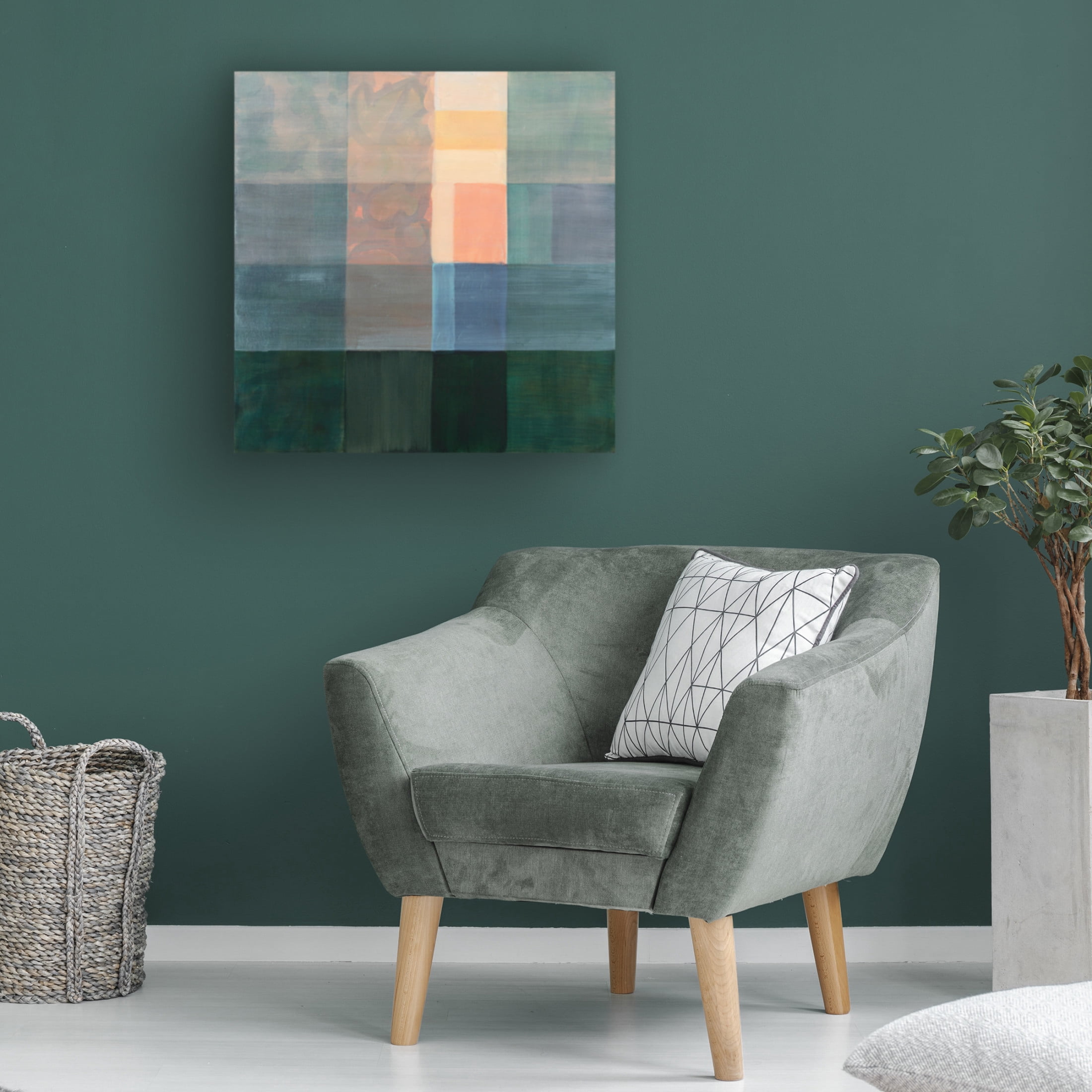 Canvas Wall Art - Mark David Smith 'Venice' Wall Art for Living Room, Bedroom, or Office Décor by Trademark Fine Art - 14 x 14 Inches