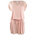 thumbnail image 2 of Calvin Klein Womens Cover Up Dress Swim Stretch Drawstring Pockets V-Neck New, 2 of 3