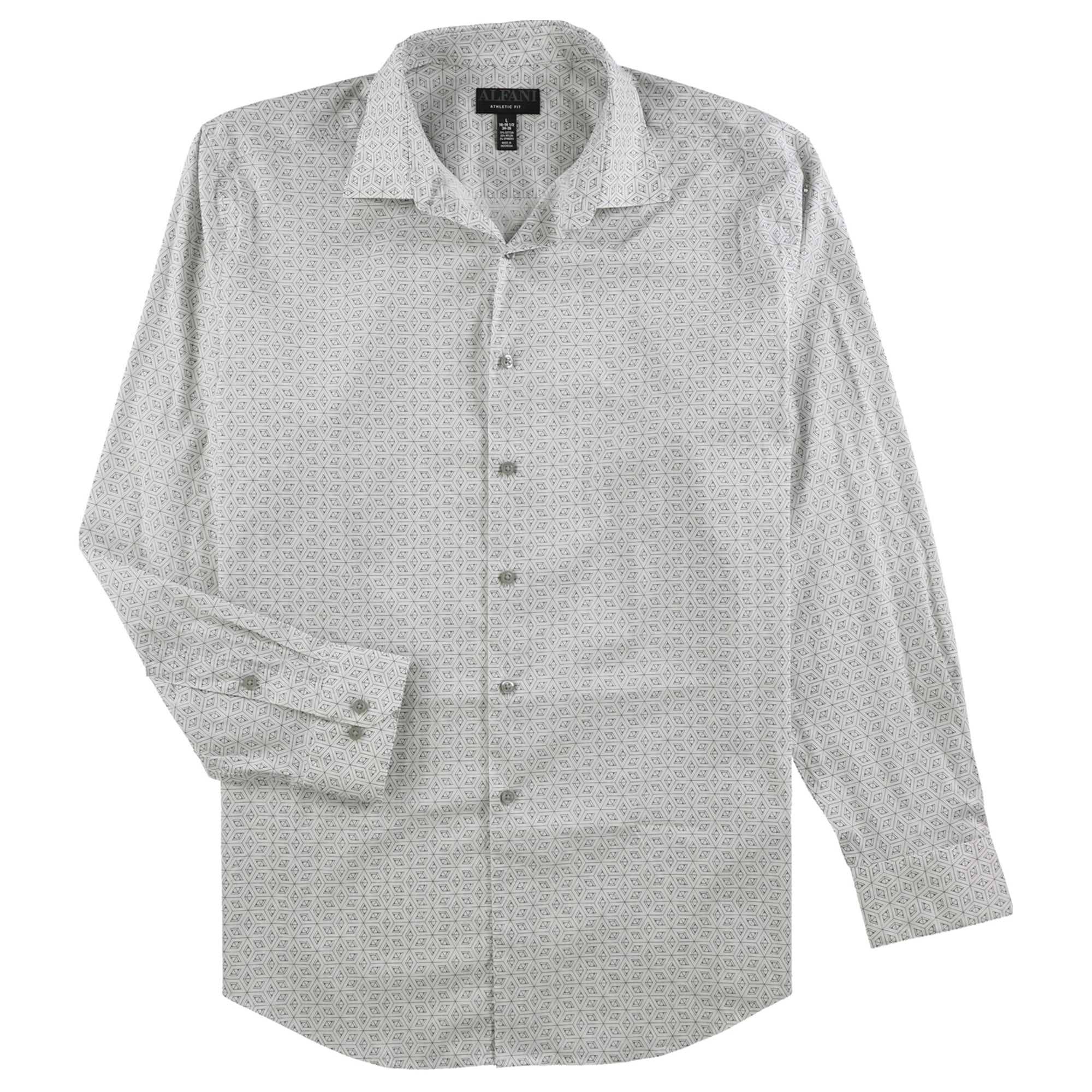$99 RYAN SEACREST Men SLIM-FIT WHITE FRENCH-CUFF TUXEDO DRESS SHIRT 14.5 32/33 S 