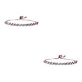 thumbnail image 2 of Minnieouse con cordón de tenis para mujer, pulseras de circón geométrico, cadena ajustable, accesorio de moda, banquete de fiesta Oro rosa 2Conjunto, 2 of 6