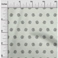 thumbnail image 1 of oneOone Silk Tabby Off-White Fabric Dot & Bell Flower Floral Quilting Supplies Print Sewing Fabric By The Yard 42 Inch Wide, 1 of 4