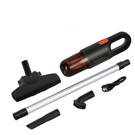 

Summer Savings Clearance Jophufed Portable Handheld Wireless Car Vacuum Cleaner Household Compact & Large Suction Mini Vacuum Cleaner Floorbrush&Intelligent Style Black