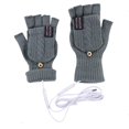 thumbnail image 1 of Guantes Térmicos Térmicos para Hombres Mujeres Manoplas Térmicas Calentadores de Manos Eléctricos USB Recargables Lavables Guantes Cálidos de Manos Completas y Medias para Interiores o Exteriores, 1 of 6