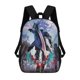 thumbnail image 1 of Devil May Cry-theme Backpack, Campus style schoolbag Bookbag with Adjustable Shoulder Straps And Large Zip Compartment, Unisex Travel Bags., 1 of 6