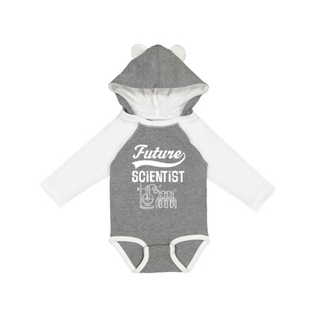 

Inktastic Future Scientist Chemist Outfit Gift Baby Boy or Baby Girl Long Sleeve Bodysuit