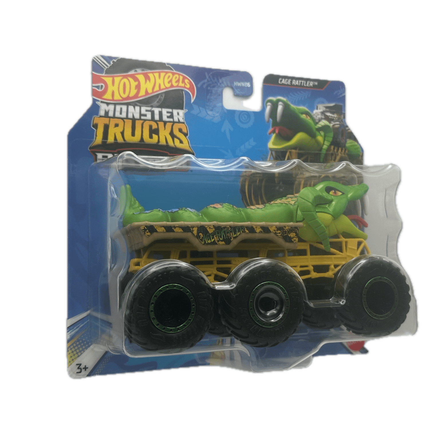 Hot Wheels Monster Trucks Big Rigs - Cage Rattler