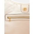 thumbnail image 5 of Scenario Women's Faux Leather Woven Hobo Shoulder Bag, Mother of Pearl, 5 of 5