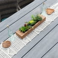 thumbnail image 1 of Everything Kitchens 13" x 86" Macrame Table Runner | Piper, 1 of 2