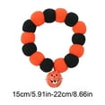 thumbnail image 3 of Halloween Pumpkin Collar with Bells, Daily Wearing for Dogs and Cats, 3 of 6