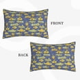 thumbnail image 4 of Fotbe Cartoon Submarines Pillow Cases - Envelope Closure - Luxury, Extra Soft, Cooling Pillow Covers - Wrinkle, Fade, Stain Resistant-14"x20", 4 of 8