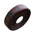 thumbnail image 1 of veasfak Jacquard Ribbon Retro Embroidered Ribbon for DIY Pillowcase Shirt Decoration 3cm width x 5m, 1 of 9