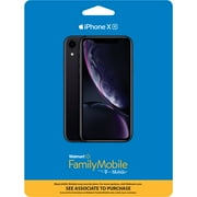 Apple iPhone XR 64GB Black LTE Cellular WM Family Mobile MH5F3LL/A