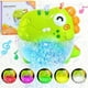 thumbnail image 1 of Máquina De Burbujas Juguete de baño automático de dinosaurio con luz y música, recargable por USB, resistente al agua, para niños mayores de 3 años Yulucky, 1 of 9