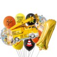 thumbnail image 3 of Globo de vehículo de cartón para construcción de niños, globo de excavadora, montacargas, grúa, decoración de fiesta de cumpleaños, suministro de regalos, 10 piezas por juego, 3 of 5