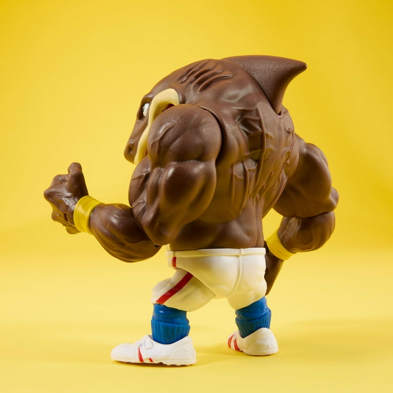 【新品未開封】 Street Sharks BIG SLAMMU Street Sharks Big Slammu Action Figure Toy, Half-Shark 90s