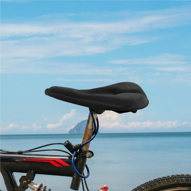 Mountain bike saddle cushion bicycle seat cycling accessory blue clearance