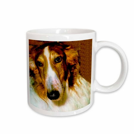 

3dRose Borzoi - Ceramic Mug 15oz (mug_522_2)