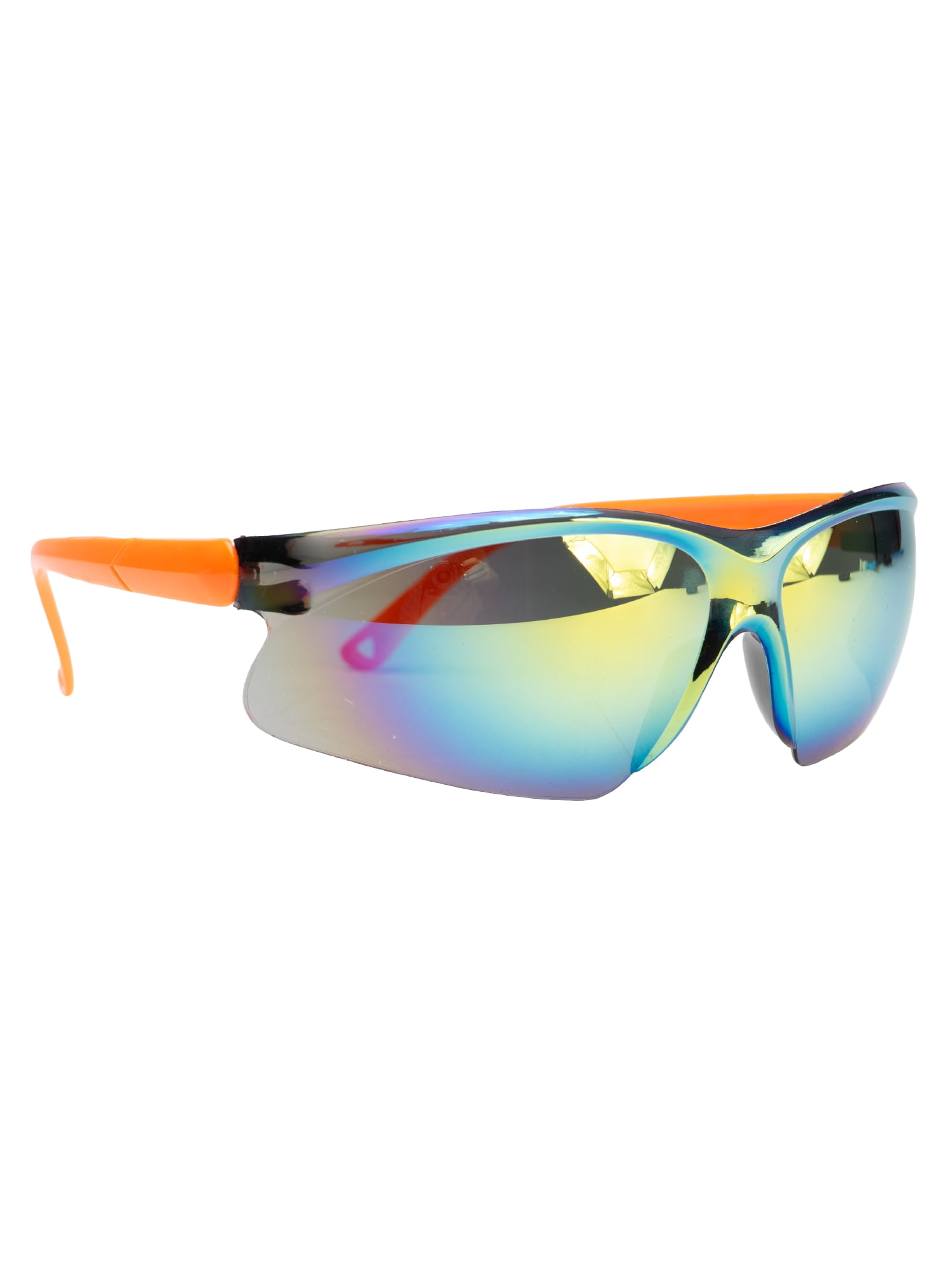 Wonder Nation Boys Sporty Frame Sunglass with Orange Case