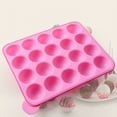 thumbnail image 2 of Paquete de 2 moldes de silicona para tartas de 20 cavidades, ideal para caramelos duros, piruletas y cupcakes de fiesta. Sailing Electrónica, 2 of 4