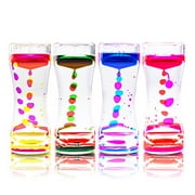 Liquid Motion Bubbler Desk Top Toy for Sensory Play, Children Fidget Toy (1 Bubbler) by Super Z Outlet
